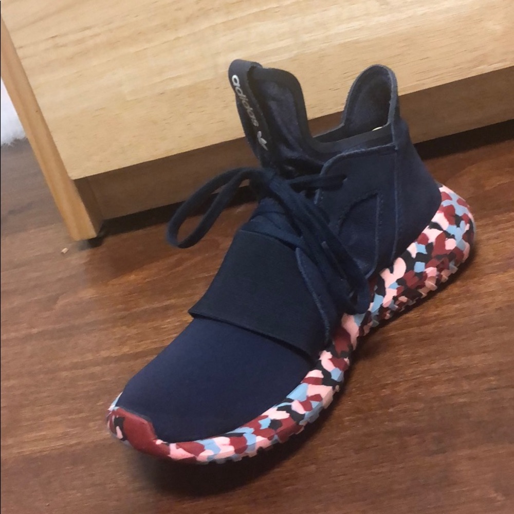 Limited addition blue tubular adidas